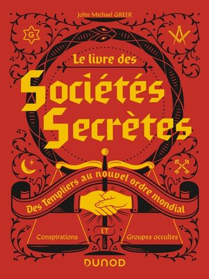 cover image of Le livre des sociétés secrètes